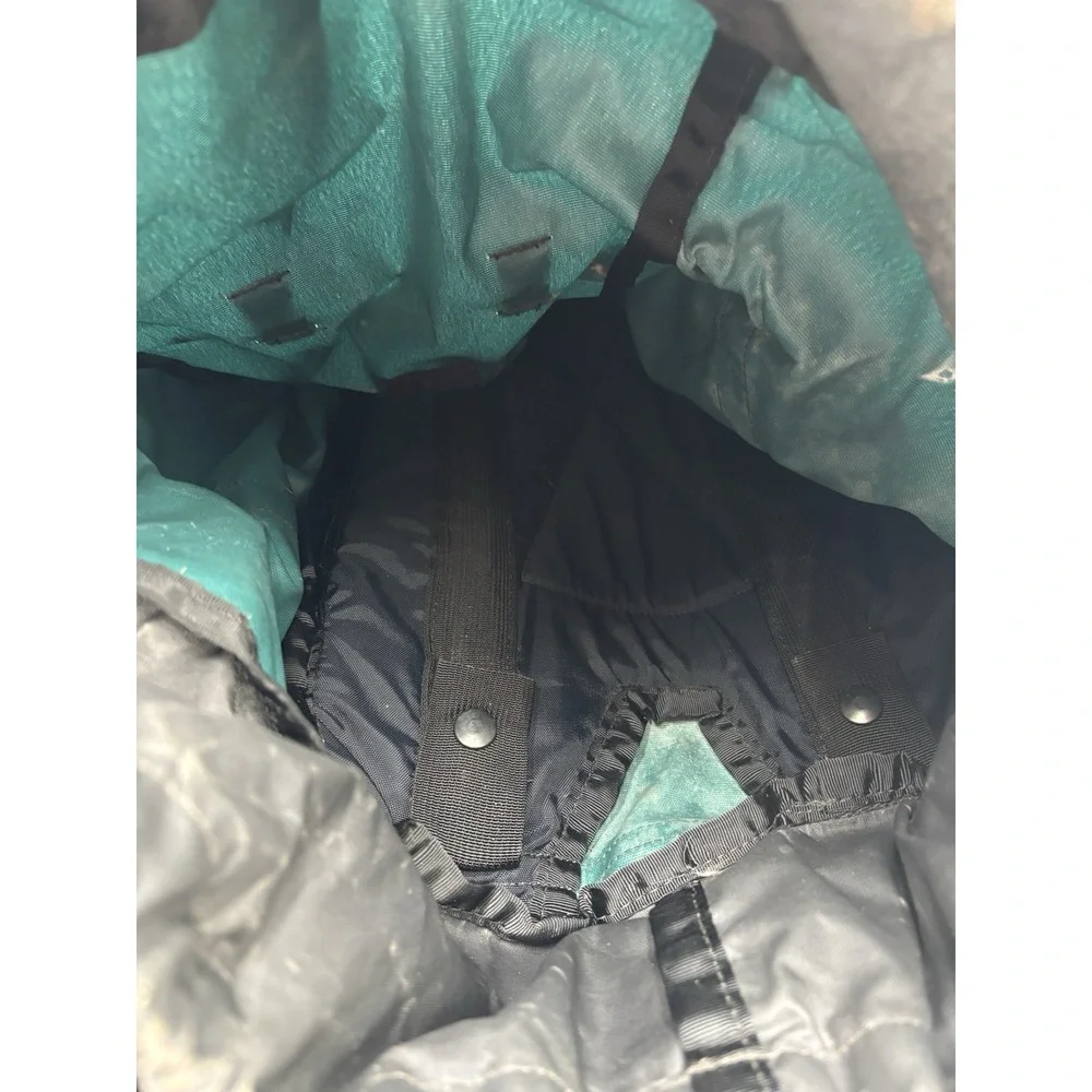 Vintage Lowe Alpine Hiking Backpack Teal Black Internal Frame Large Trekking